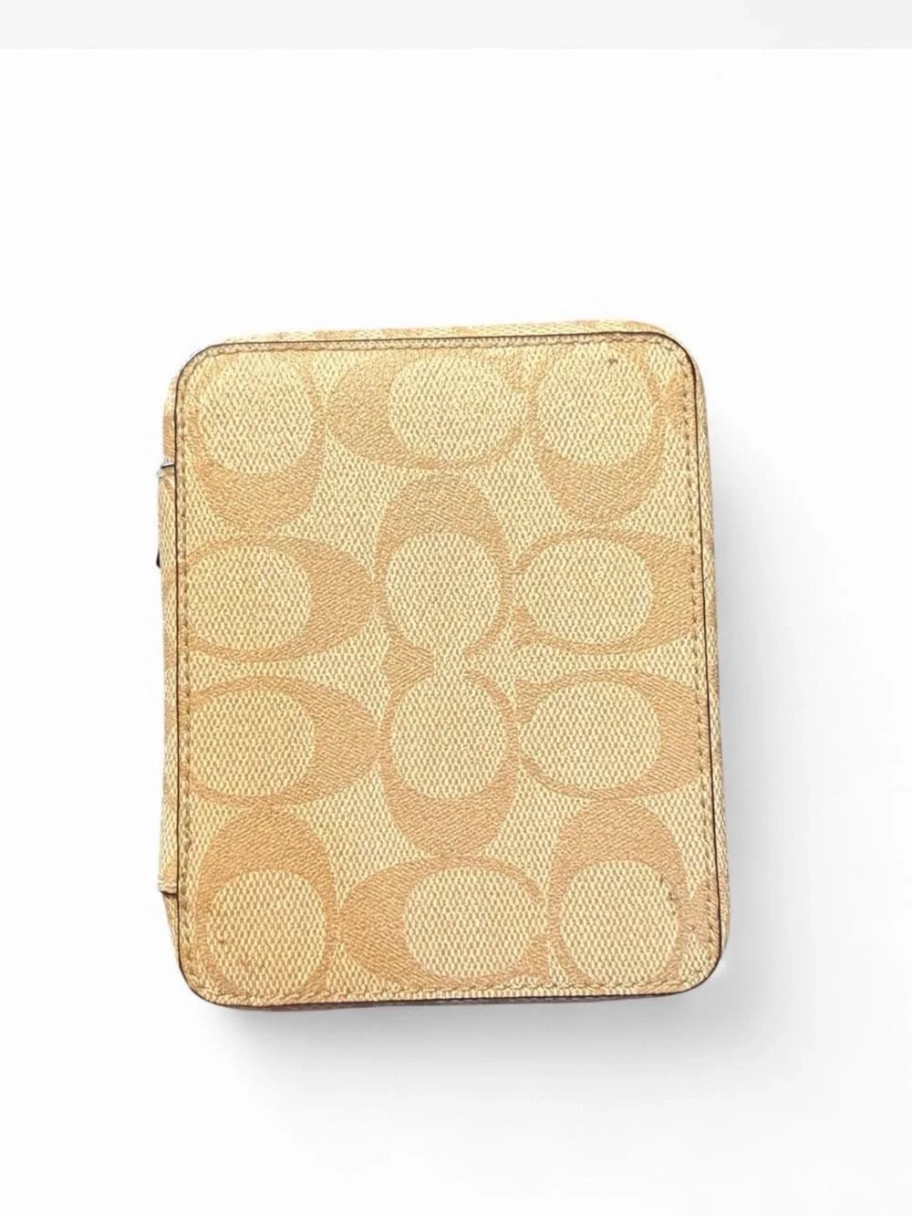 Coach Jewelry Box in Signature Canvas